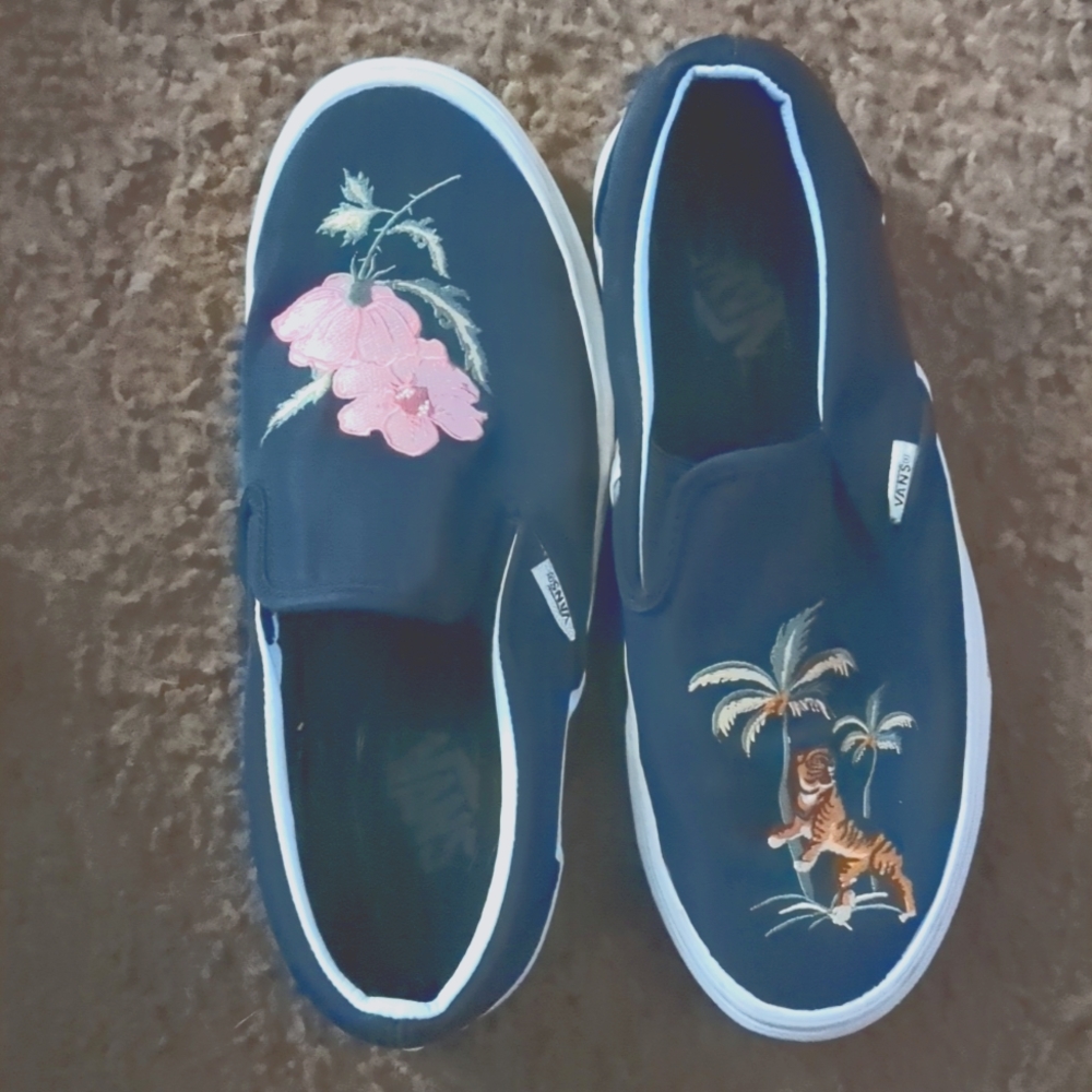 Vans slip ons